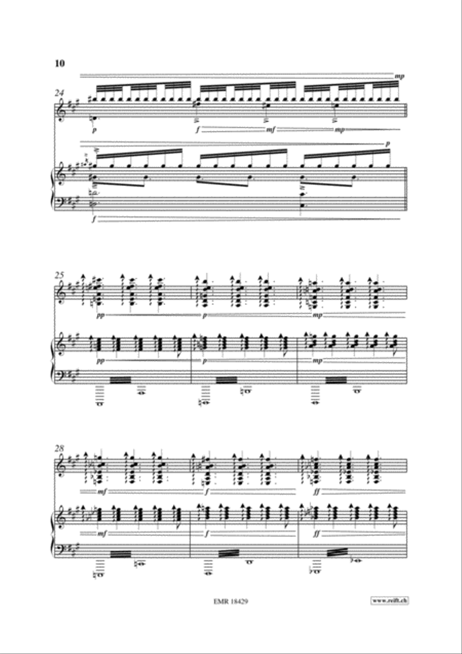 Cathedrale Guitar scores gallery preview page 10