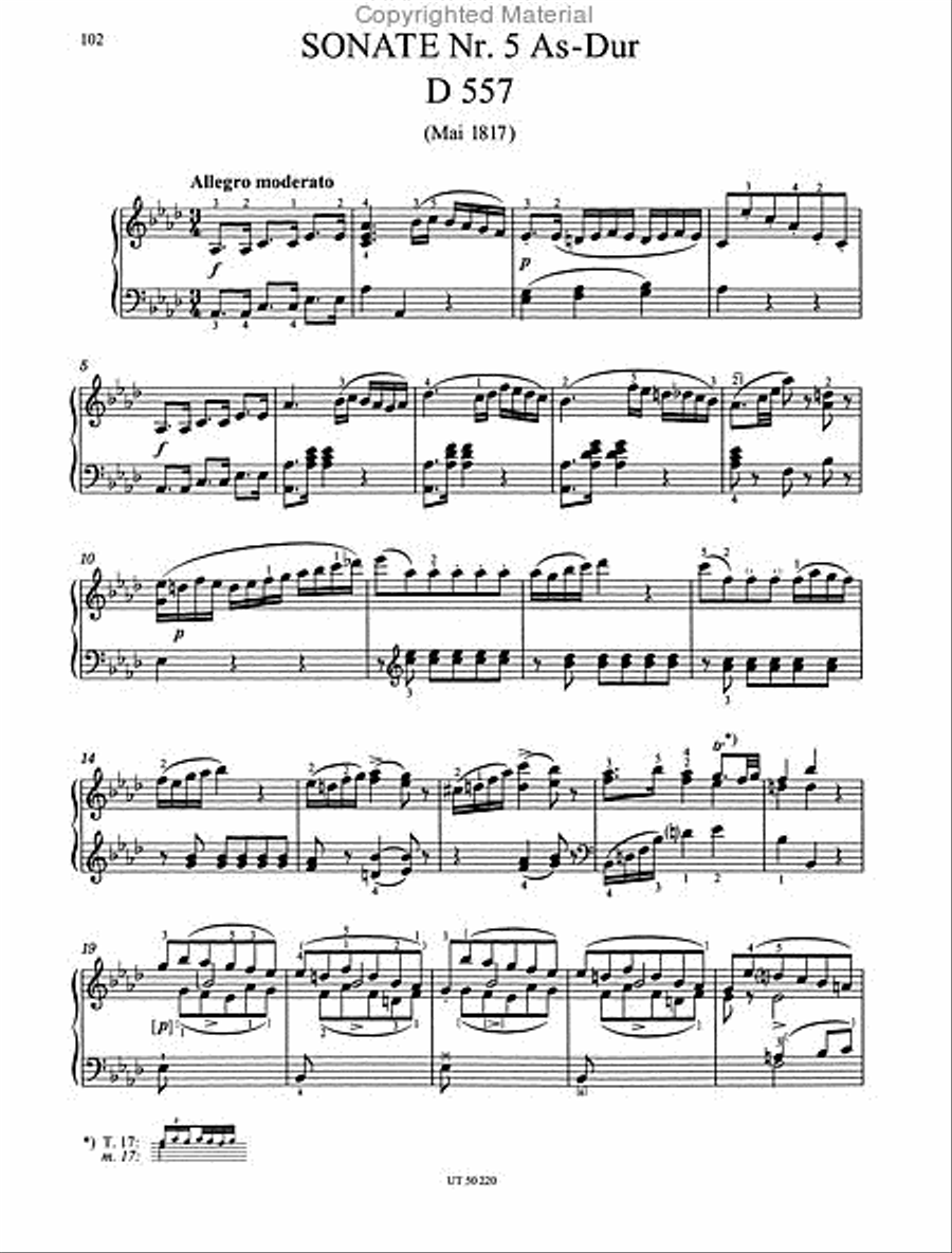 Complete Piano Sonatas, Vol 1 Chamber Music scores gallery preview page 4