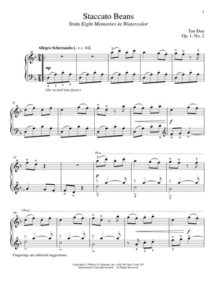 Staccato Beans (arr. Richard Walters)