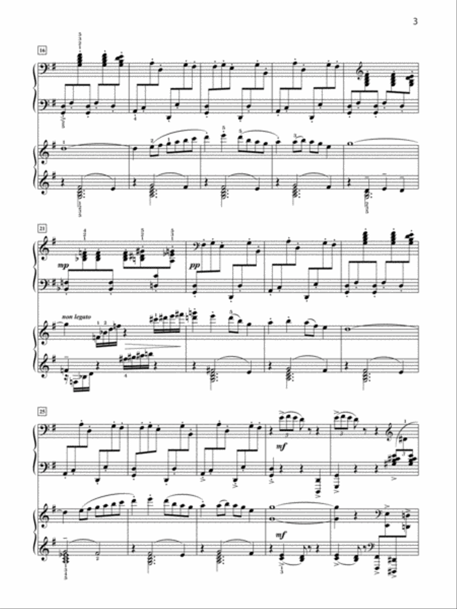 Sleigh Ride Small Ensemble scores gallery preview page 3