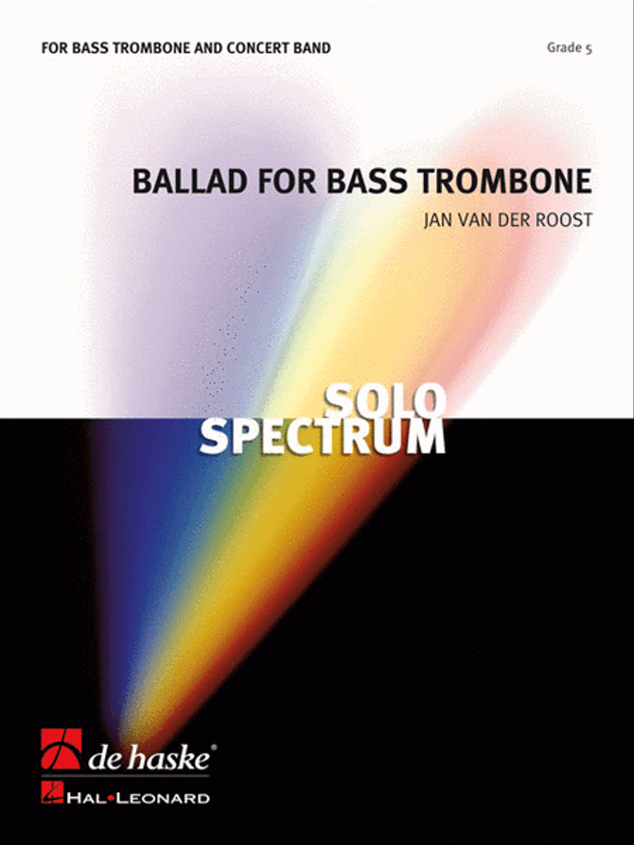 Ballad for Bass Trombone Concert Band scores gallery preview page 1