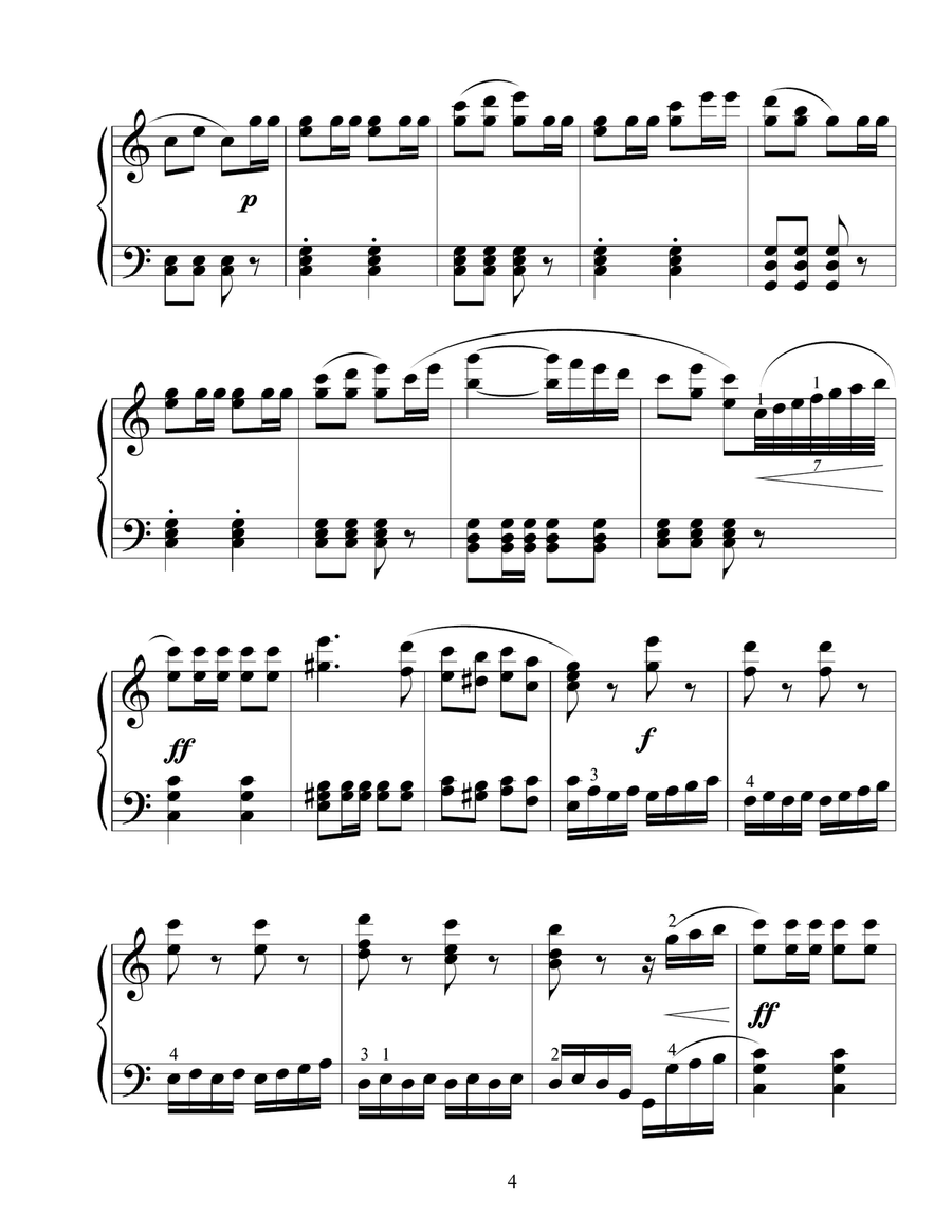 William Tell Overture Piano Method scores gallery preview page 4
