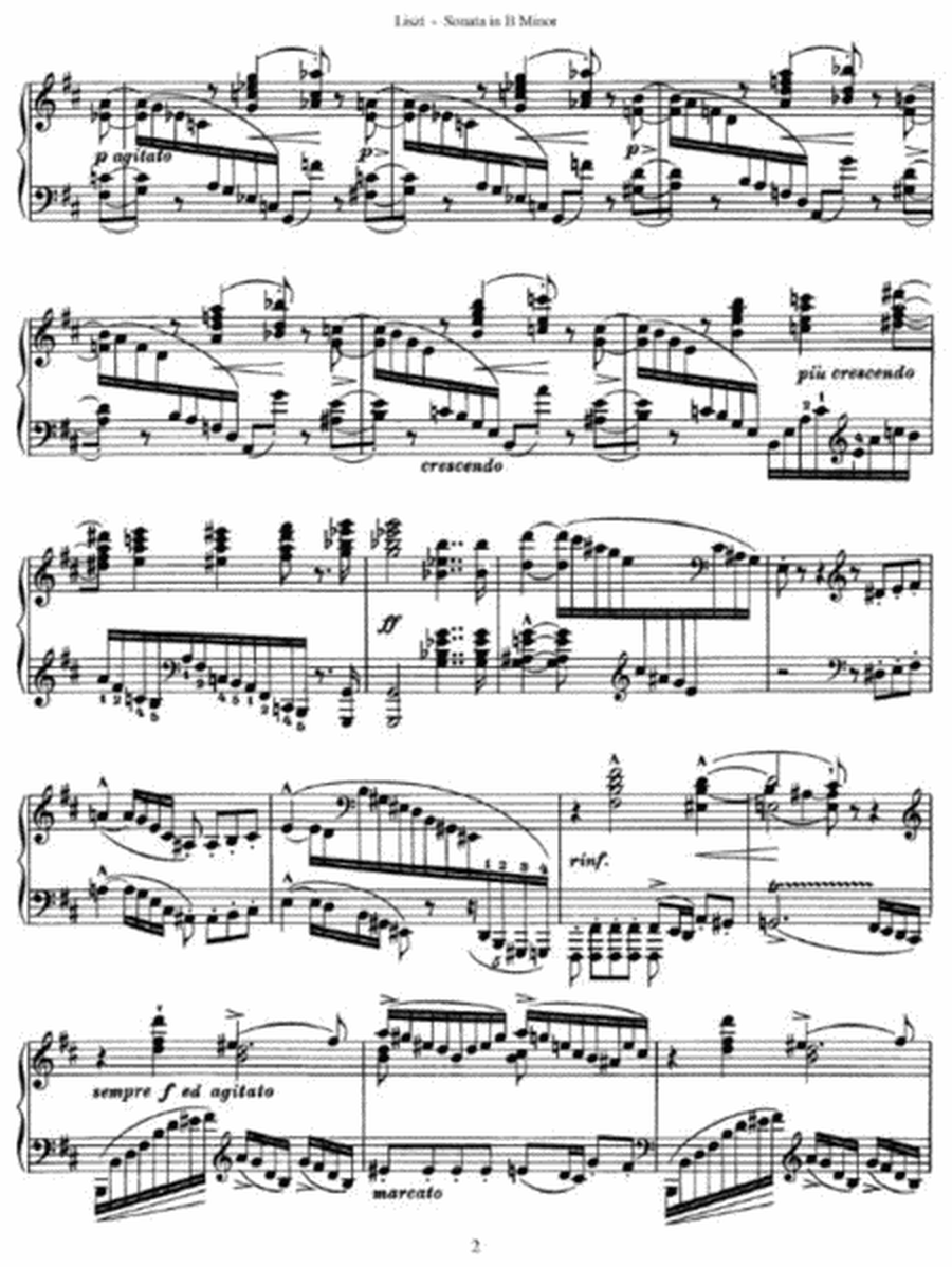 Franz Liszt - Sonata in B Minor