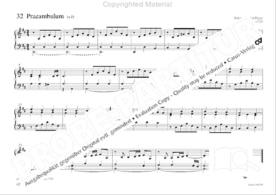 Organo pleno. Orgelstucke zum Ein- und Auszug Organ Solo scores gallery preview page 50
