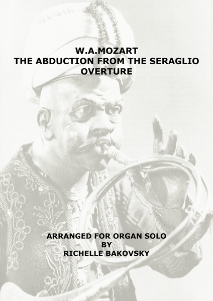 "The Abduction from the Seraglio" Overture for solo organ image number null