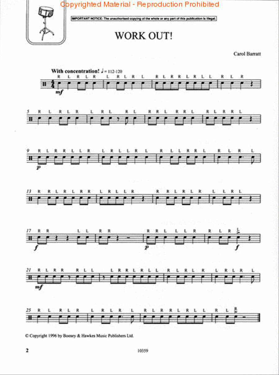 Bravo! Percussion Percussion scores gallery preview page 2