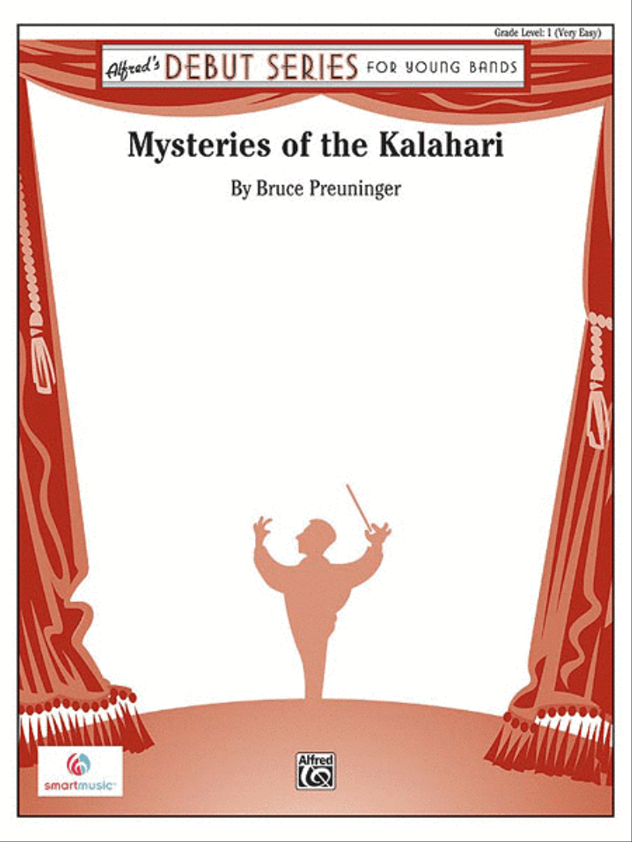 Mysteries of the Kalahari Concert Band scores gallery preview page 1