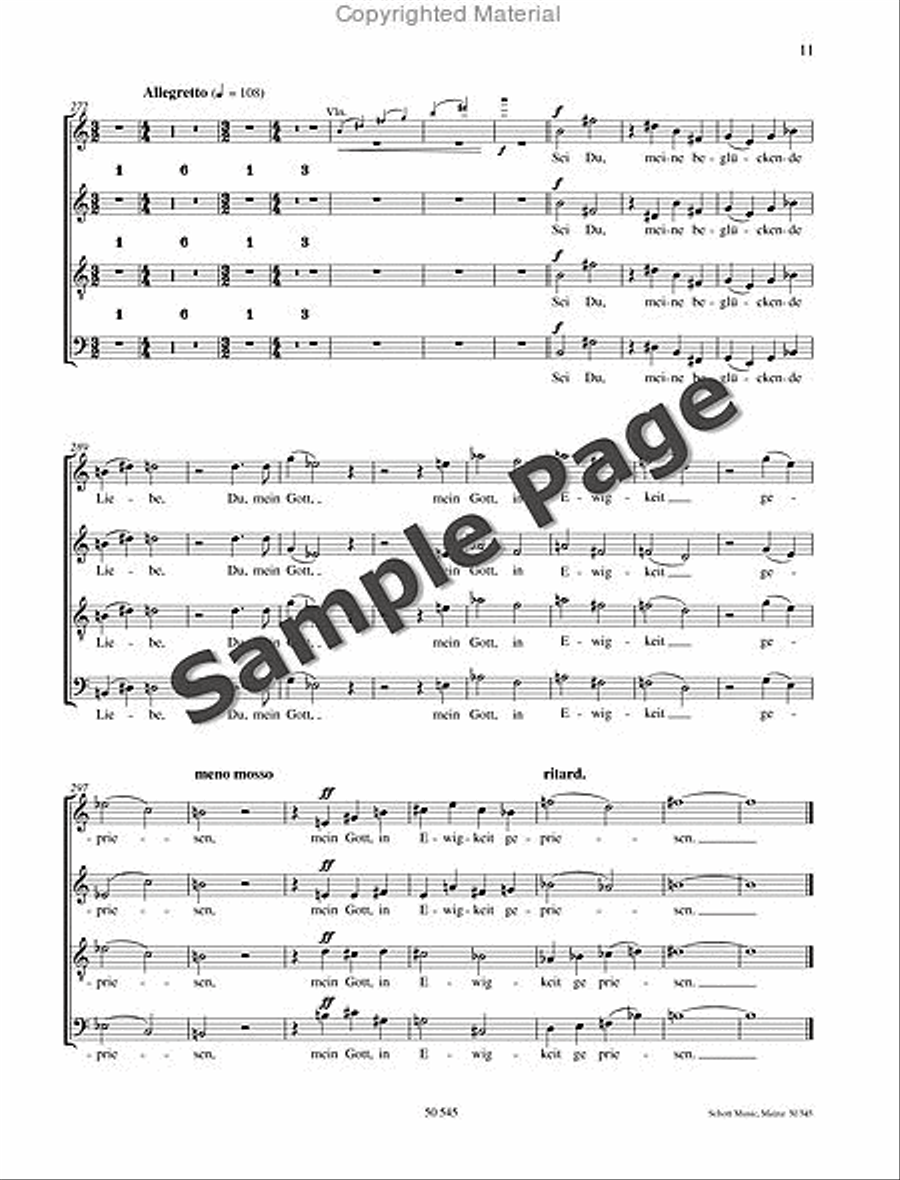 Cusanus Meditation Choir scores gallery preview page 11