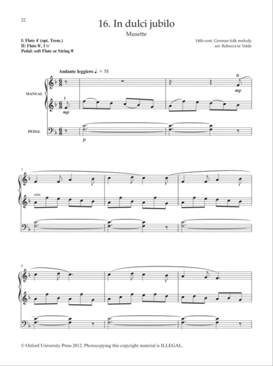 Hymn Miniatures 2 Organ scores gallery preview page 6