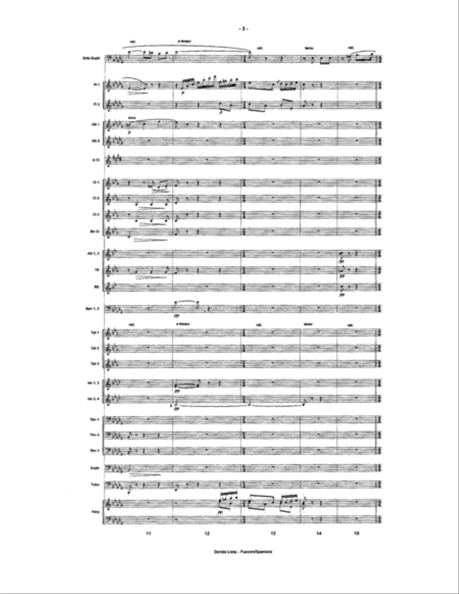 Dondie Lieta Euphonium scores gallery preview page 3