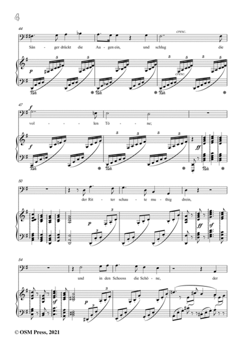 Schumann-Ballade des Harfners,Op.98a No.2,in G Major