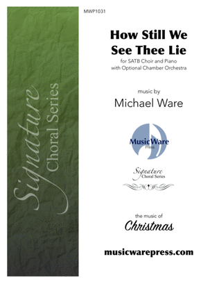 Book cover for How Still We See Thee Lie (O Little Town of Bethlehem)