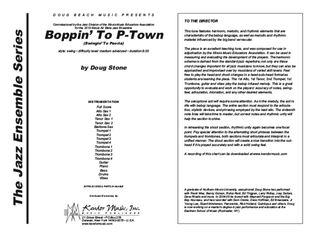 Book cover for Boppin' To P-Town (Swingin' To Peoria)