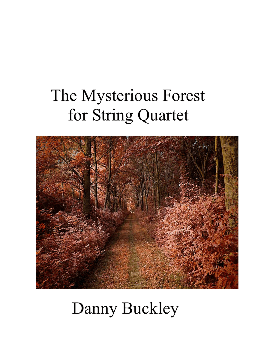 The Mysterious Forest String Quartet scores gallery preview page 1