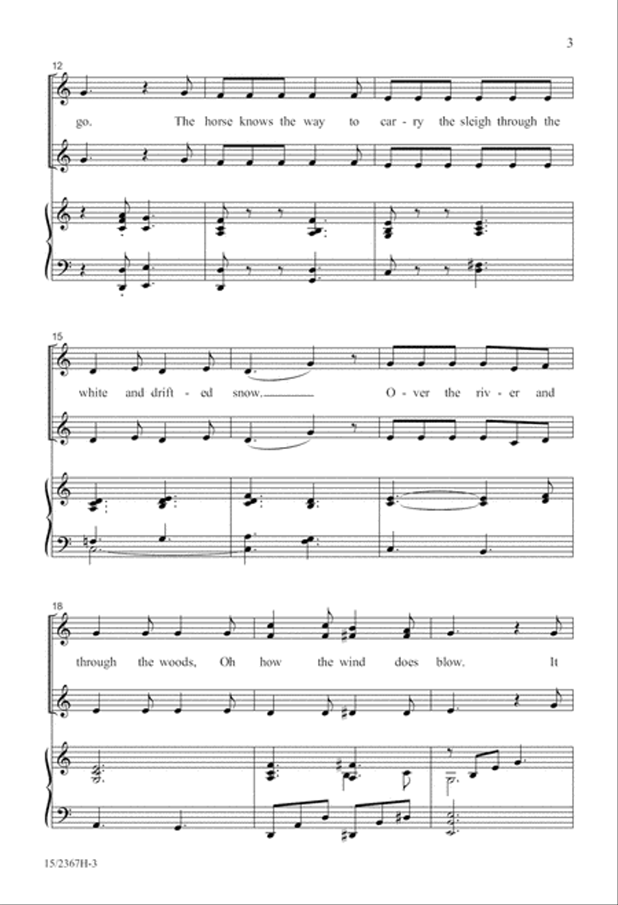 A Family Christmas Spectacular SSA scores gallery preview page 4