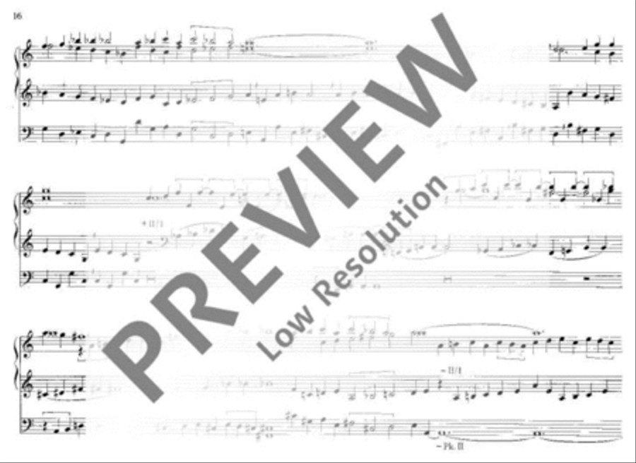 Cantiones Gregorianae pro organo Organ scores gallery preview page 17