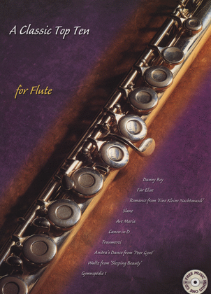 Book cover for A Classic Top Ten for Flute