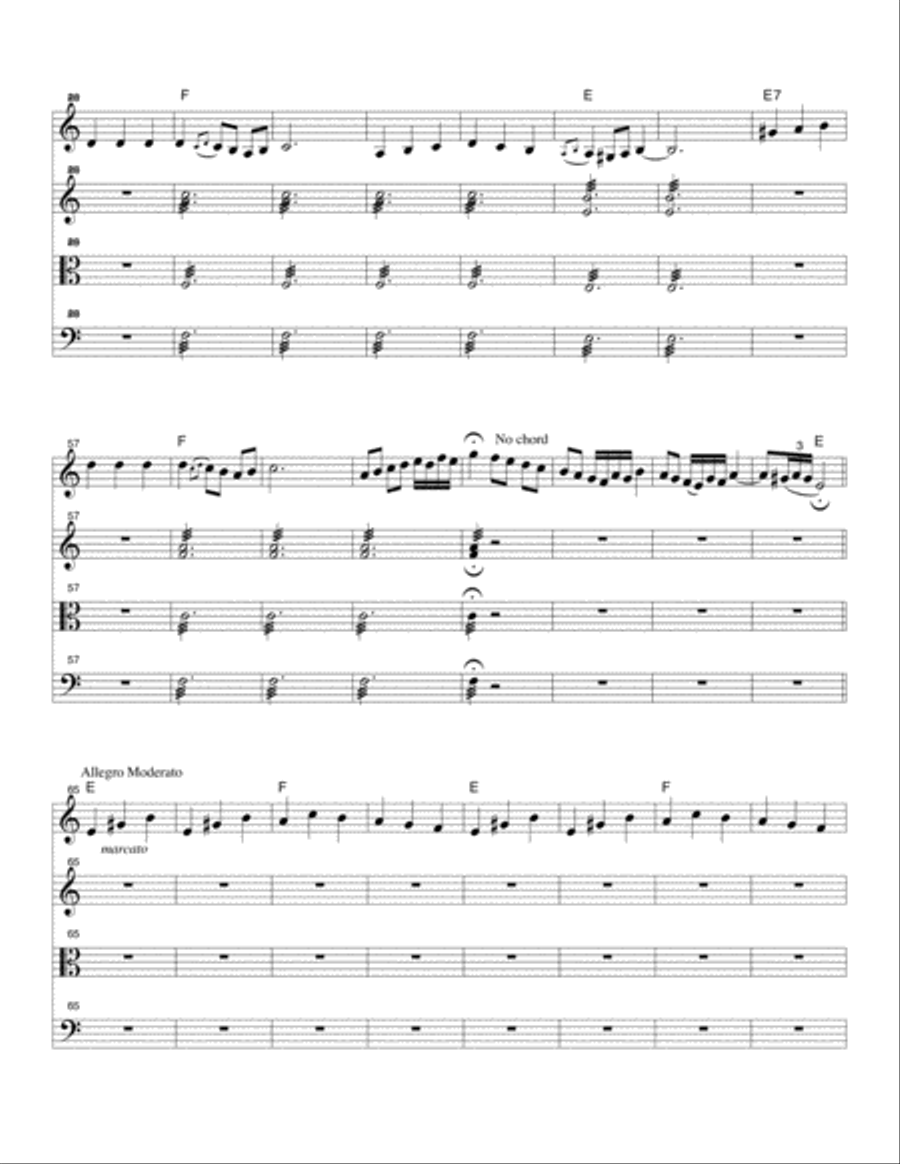 Malagueña String Orchestra scores gallery preview page 4