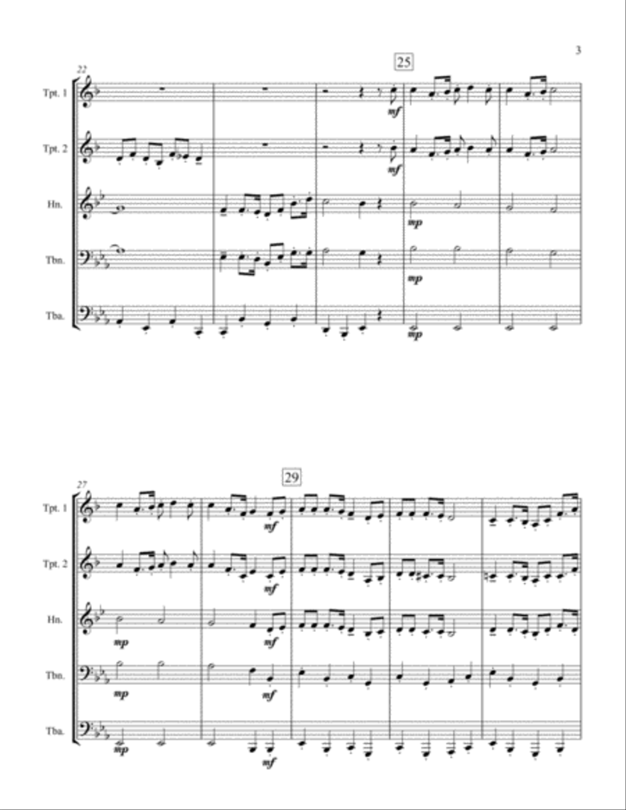 Civil War Suite School and Community scores gallery preview page 3
