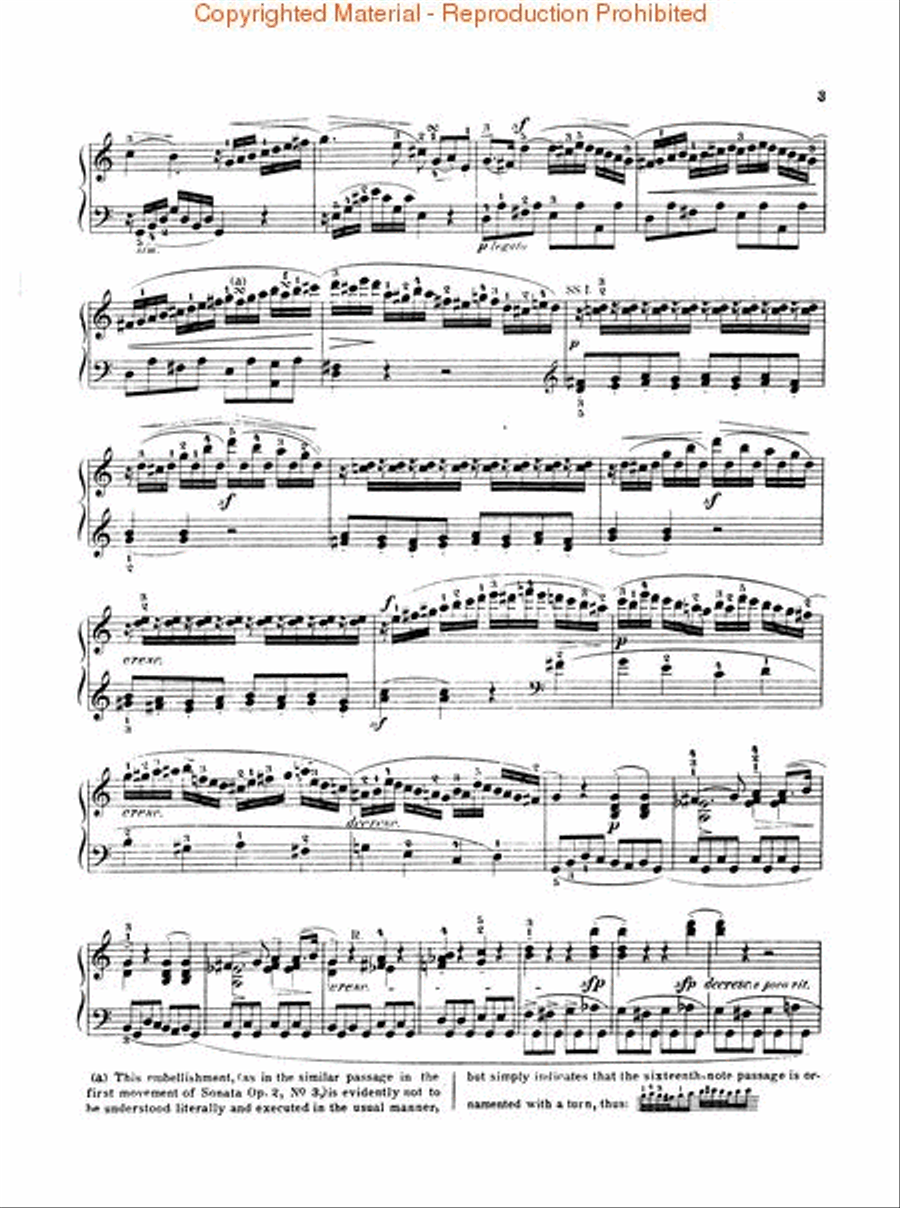 Rondo in C Major, Op. 51, No. 1 Piano Solo scores gallery preview page 3