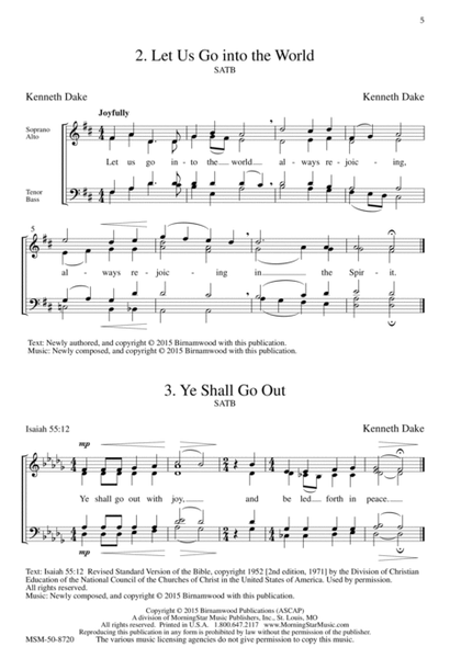 Go Forth For God: Seven Choral Benedictions (Downloadable)