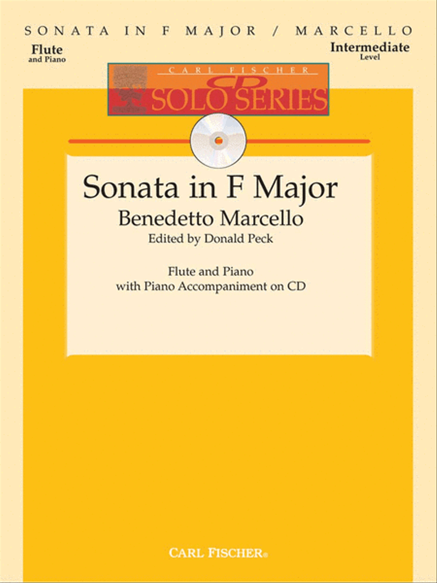 Sonata in F Major Flute Solo scores gallery preview page 1