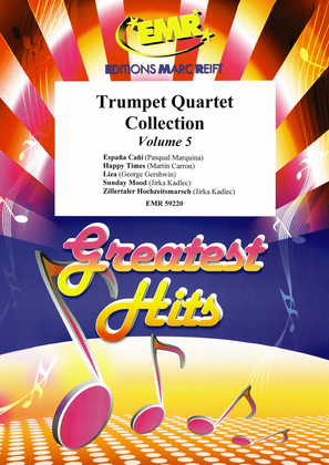 Book cover for Trumpet Quartet Collection Volume 5