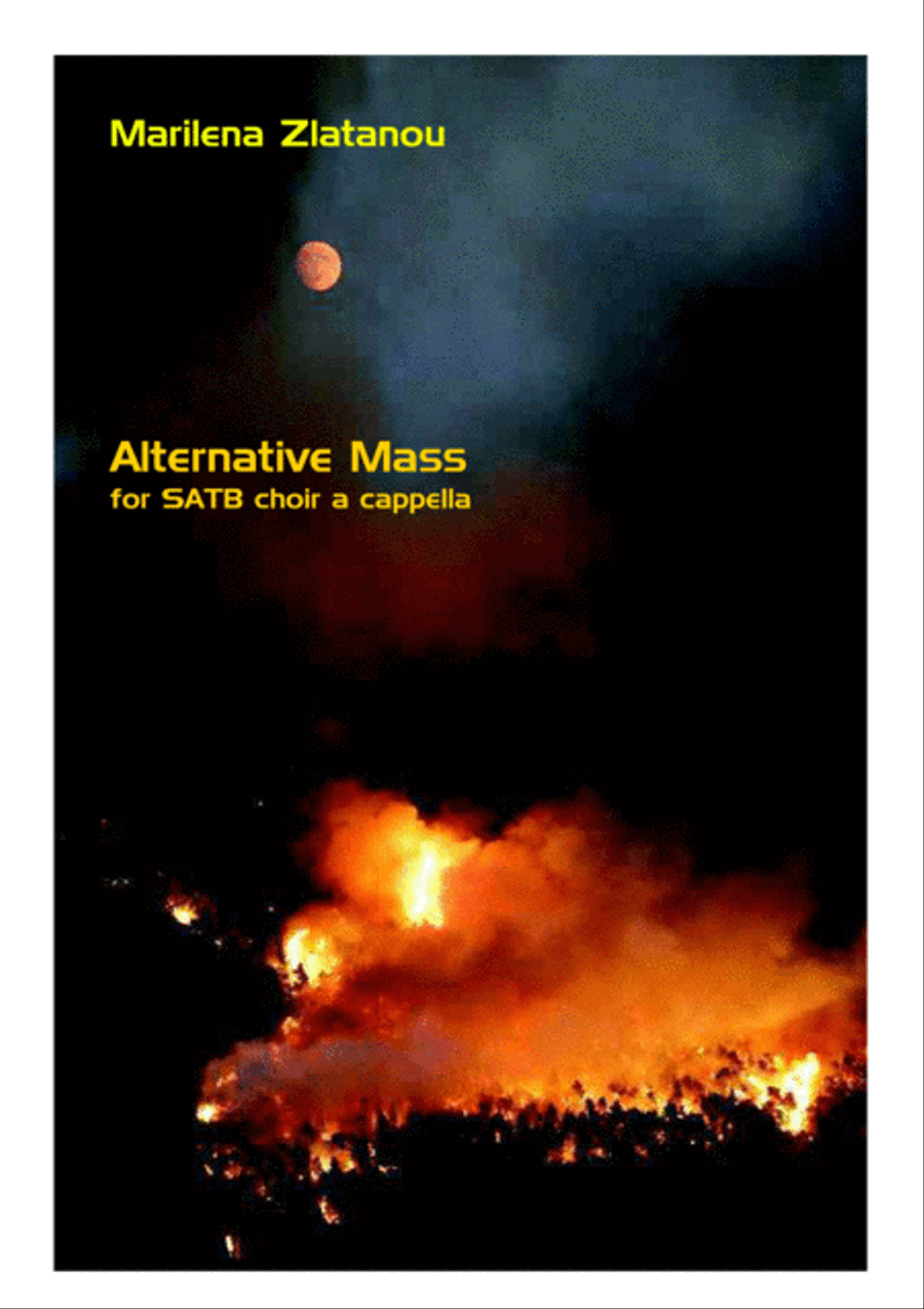 ALTERNATIVE MASS, for SATB choir a cap. 4-Part scores gallery preview page 1