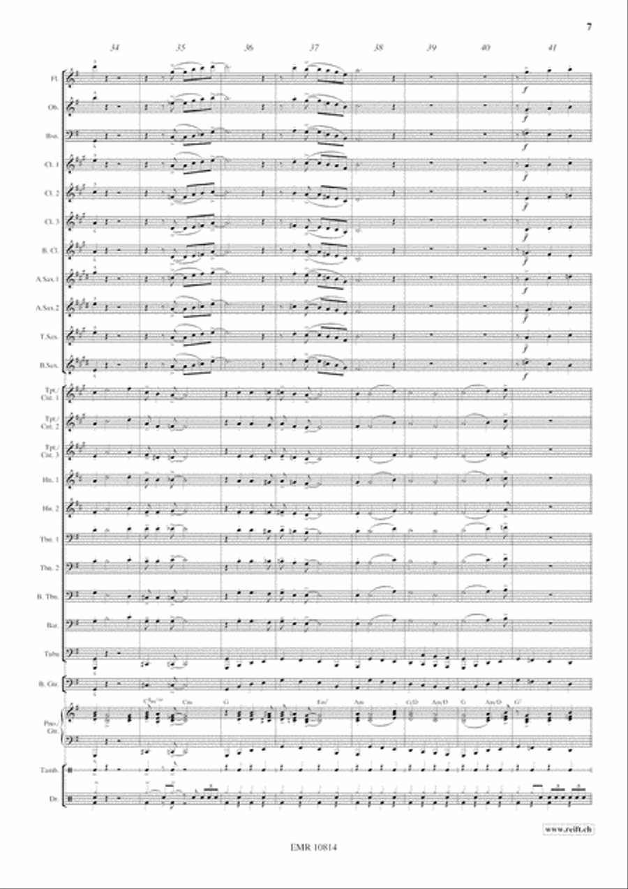 Riverside Concert Band scores gallery preview page 8