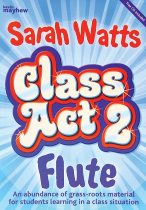 Book cover for Class Act 2 Flute - Student 10 Pack - 1cd