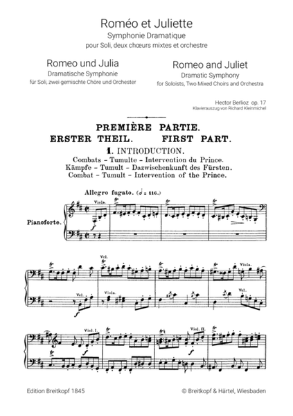 Romeo et Juliette Op. 17