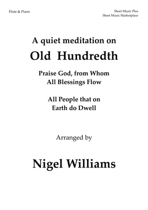 A Quiet Meditation On Old Hundredth, for Flute and Piano