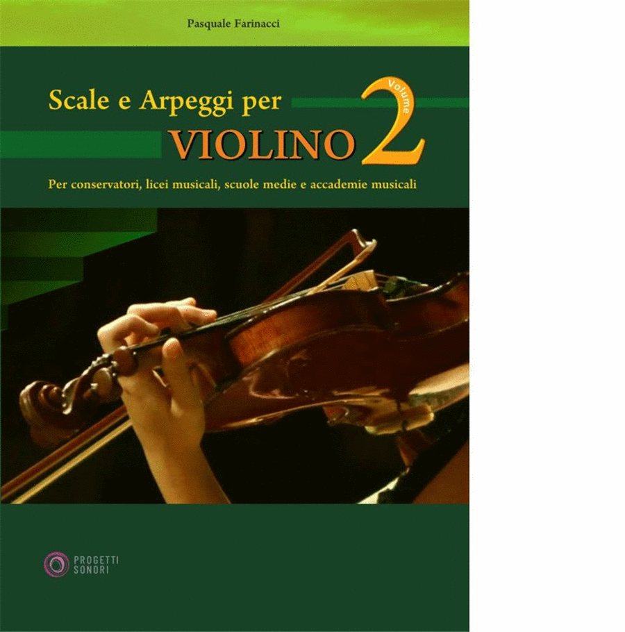 Scale e arpeggi per violino vol. 2 Violin Solo scores gallery preview page 1