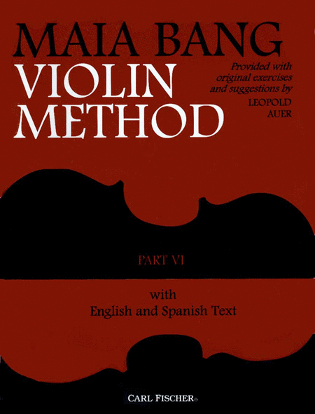 Maia Bang Violin Method-Part VI
