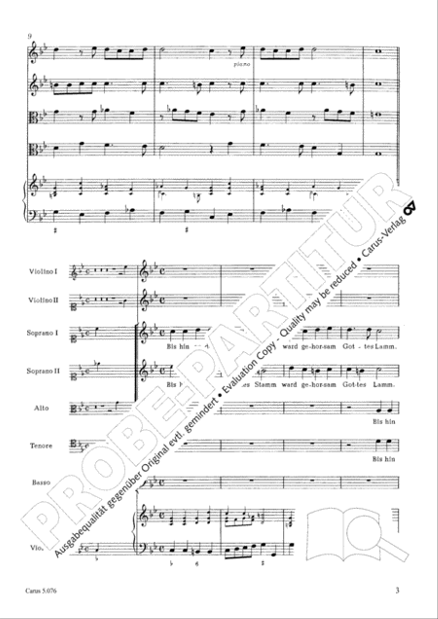Vom Leiden Christi SSATB scores gallery preview page 4
