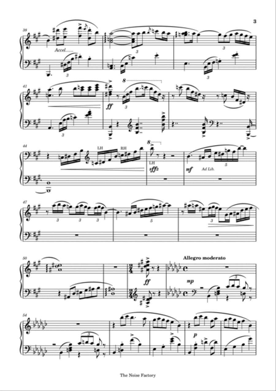 Red (From Colors) Piano Solo scores gallery preview page 3