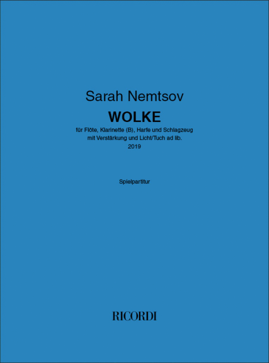 WOLKE WOLKE Clarinet scores gallery preview page 1