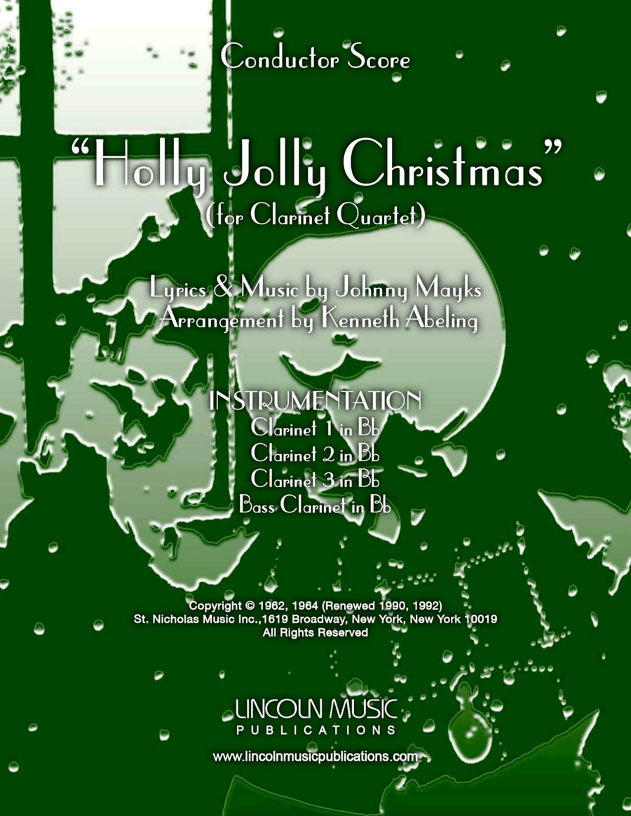 A Holly Jolly Christmas Woodwind Ensemble scores gallery preview page 1