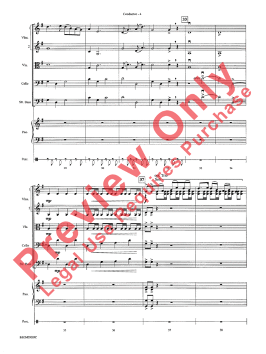 Tap Roots Tap Roots String Orchestra scores gallery preview page 7