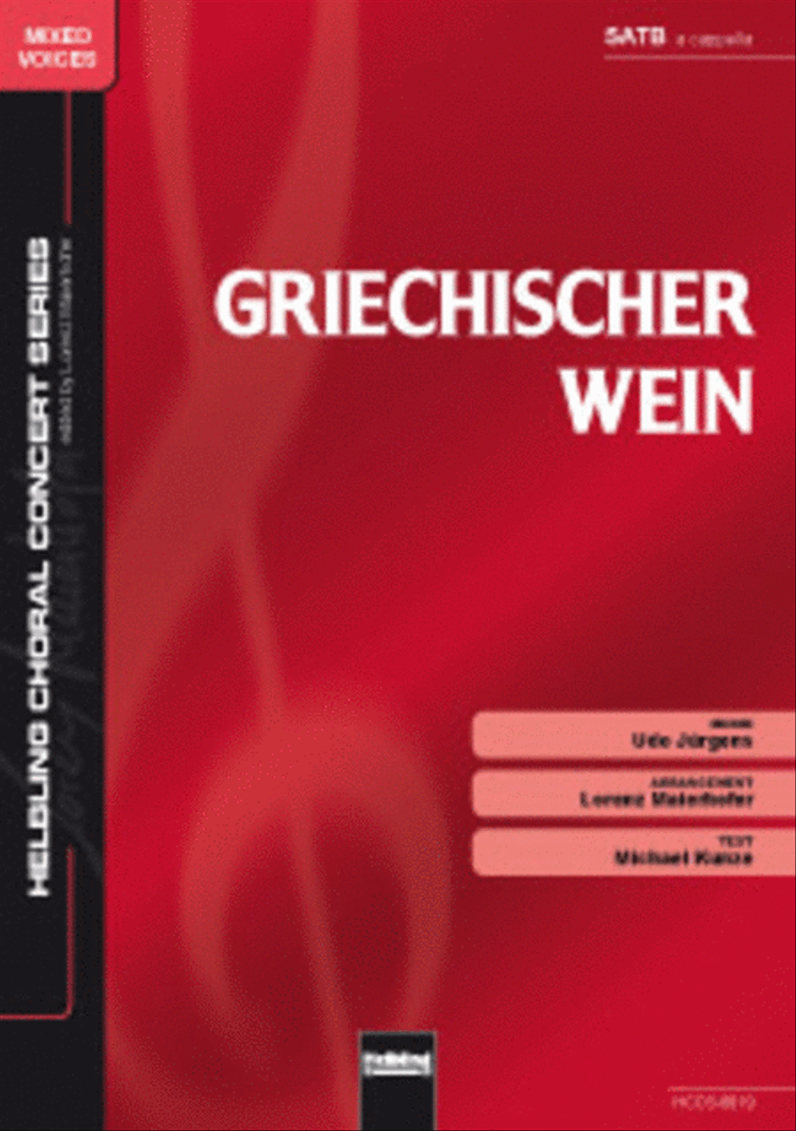 Griechischer Wein 4-Part scores gallery preview page 1