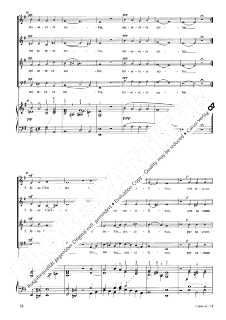 Drei Kirchenhymnen Score scores gallery preview page 15