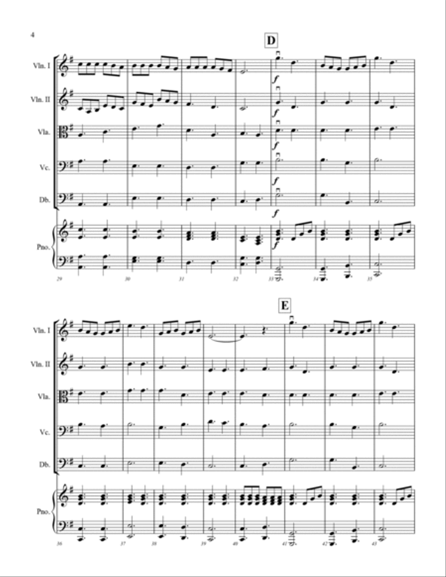 Guinevere's Dream String Orchestra scores gallery preview page 4