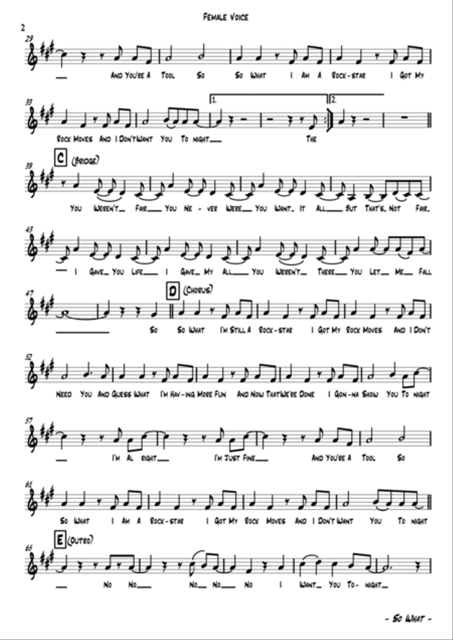 So What Jazz Ensemble scores gallery preview page 3