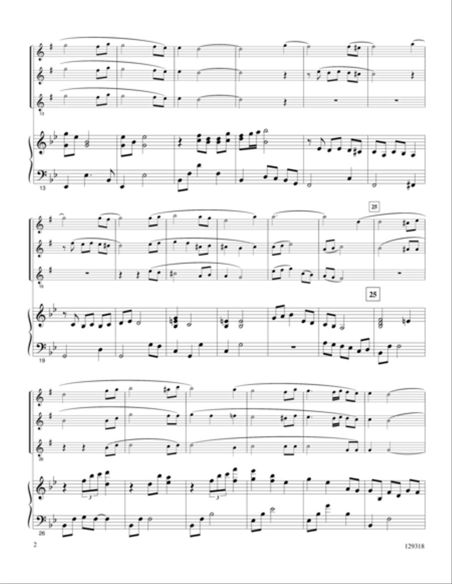 How Long Has It Been How Long Has It Been Woodwind Trio scores gallery preview page 2