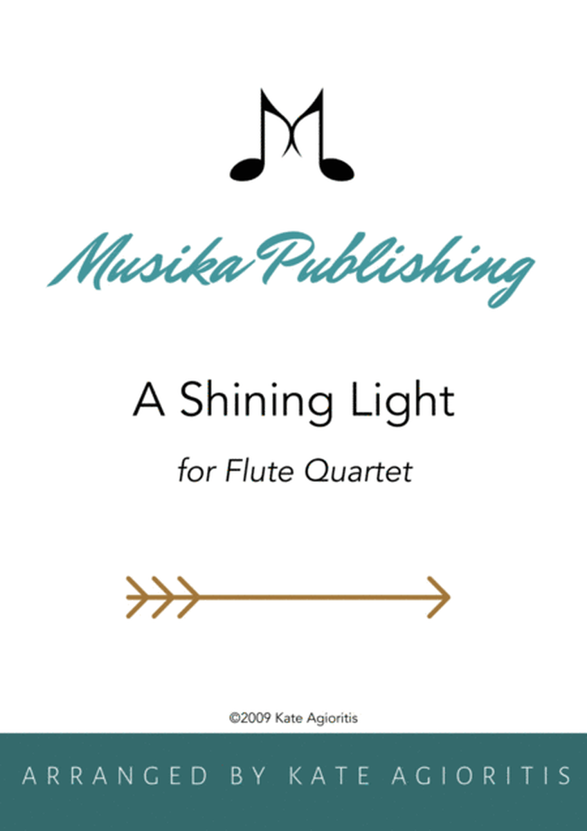 A Shining Light (This Little Light of Mine) - for Flute Quartet image number null