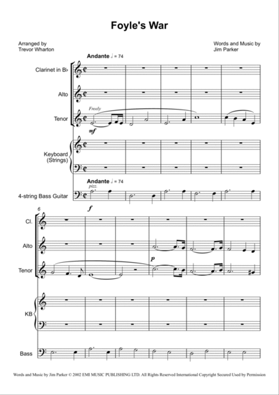 Foyle's War School and Community scores gallery preview page 2