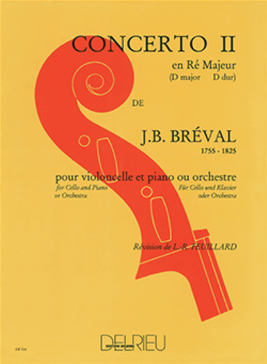 Concerto No. 2 en Re maj. Piano Accompaniment scores gallery preview page 1