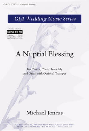 Book cover for A Nuptial Blessing - Instrument edition
