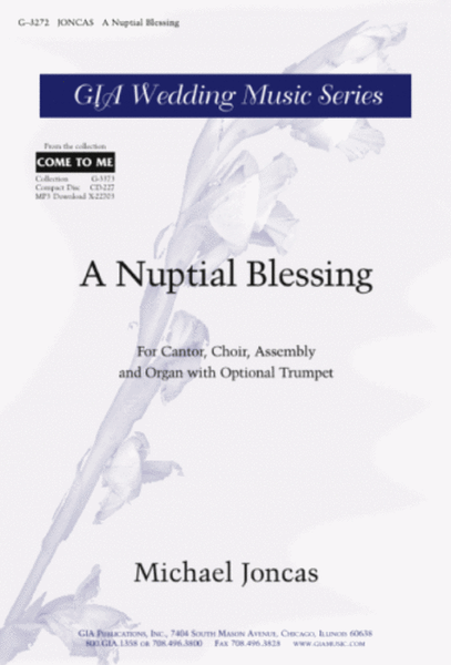 A Nuptial Blessing - Instrument edition