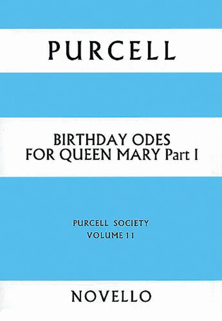 Birthday Odes for Queen Mary Part 1